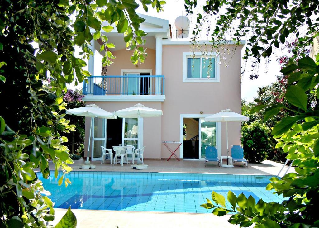 Rododafni Villas Klorakas Chambre photo